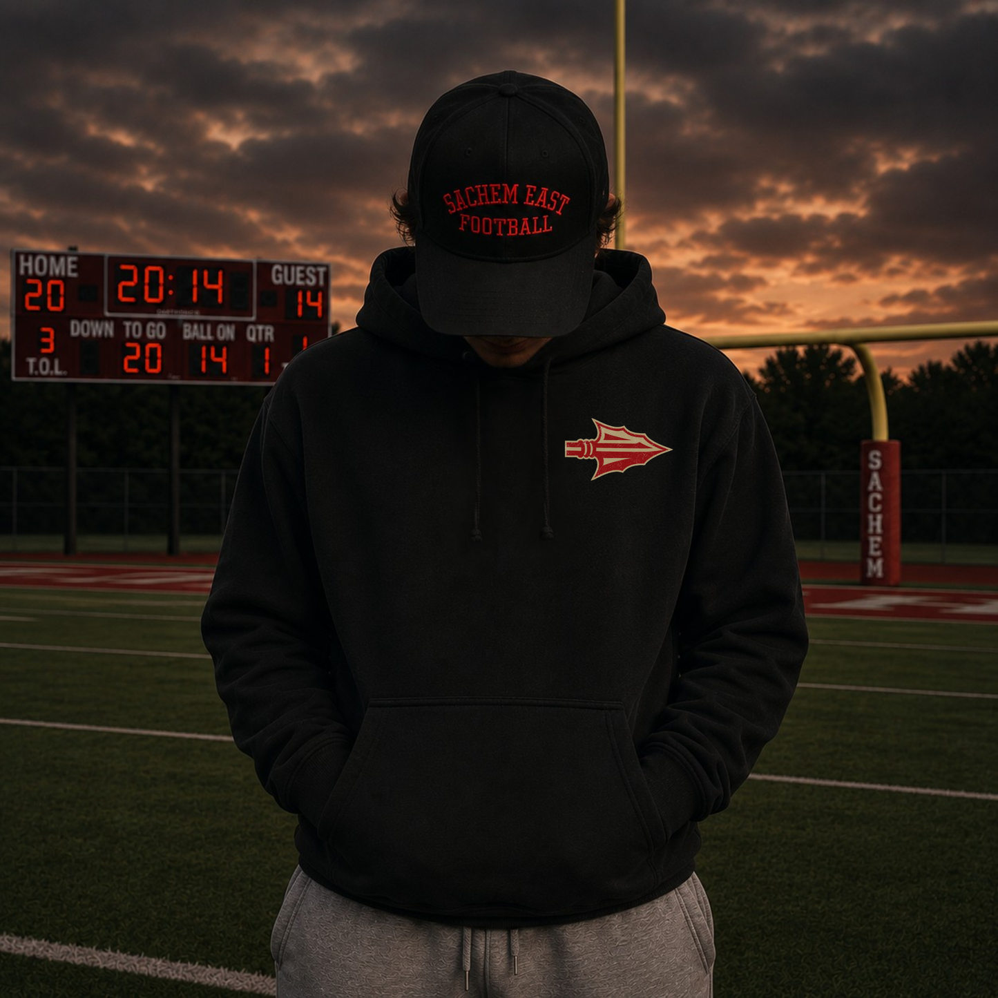 We Are East Sachem – Classic Cotton – Black | Sachem East Football | Salt + Shore
