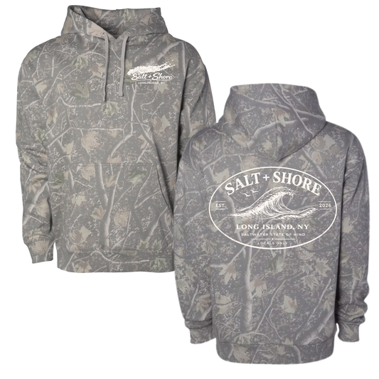 Driftwood Camo Wave  – Premium Garment-Dyed – Driftwood Camo | Salt + Shore