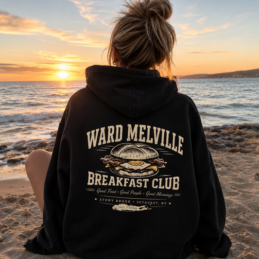 Ward Melville Breakfast Club – Classic Cotton – Black | Ward Melville Cheer | Salt + Shore