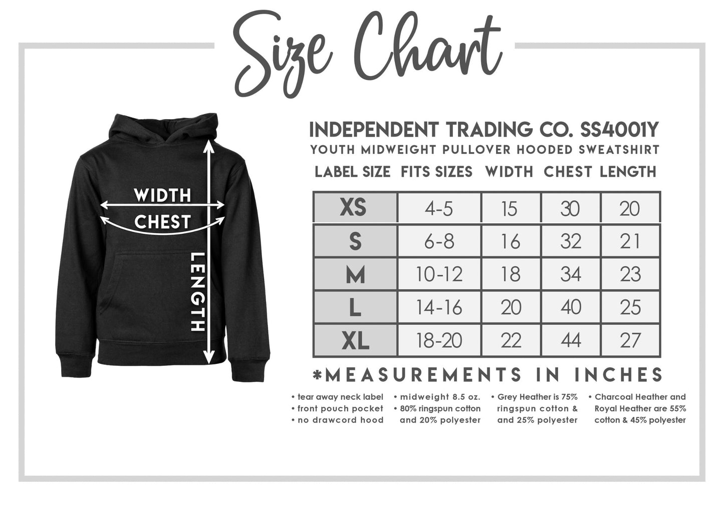 Smith Point Outer Beach - YOUTH Tee + Hoodie – Premium Garment-Dyed – Washed Charcoal | Salt + Shore