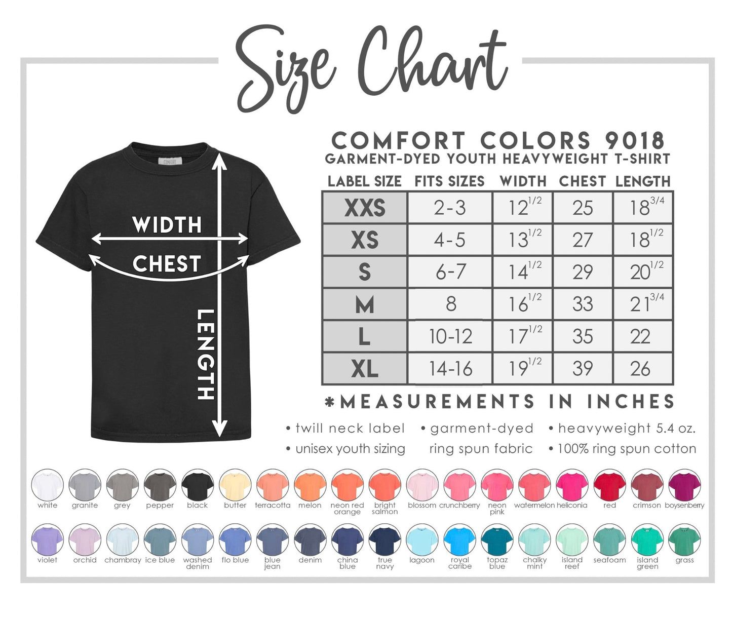 Smith Point Outer Beach - YOUTH Tee + Hoodie – Premium Garment-Dyed – Washed Charcoal | Salt + Shore