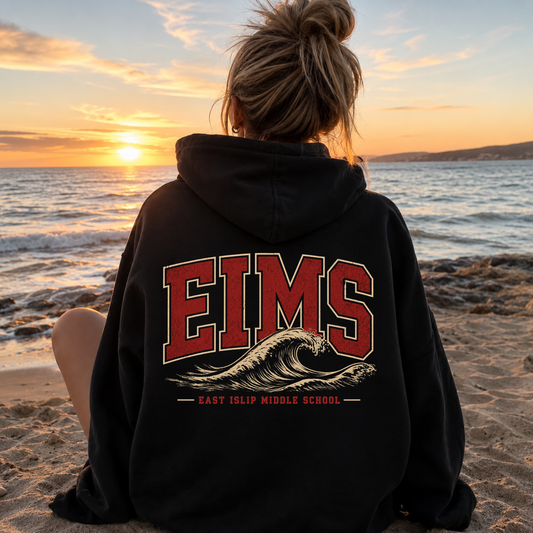 EIMS Wave  – Classic Cotton – Black | East Islip | Salt + Shore