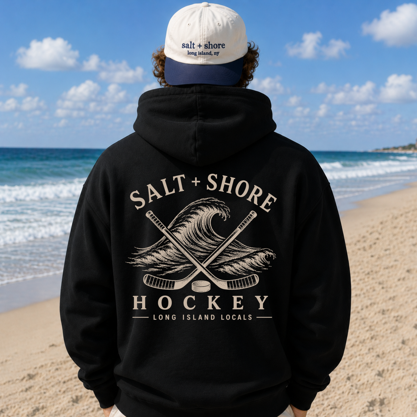 Salt + Shore Hockey – Classic Cotton – Black | Salt + Shore