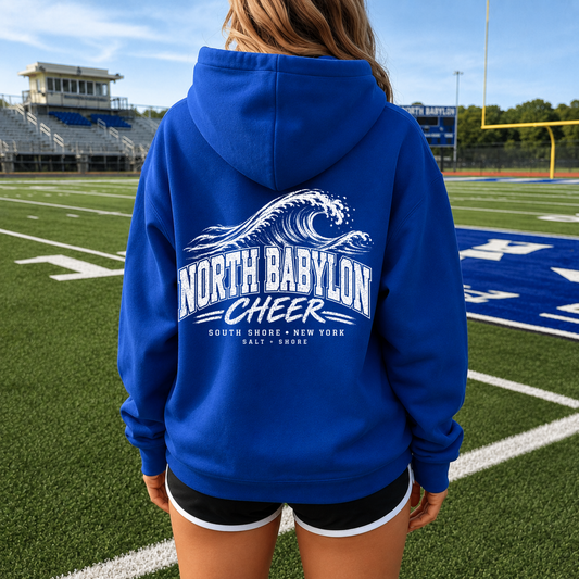 North Babylon Cheer Wave – Classic Cotton – Deep Water | North Babylon Cheer | Salt + Shore