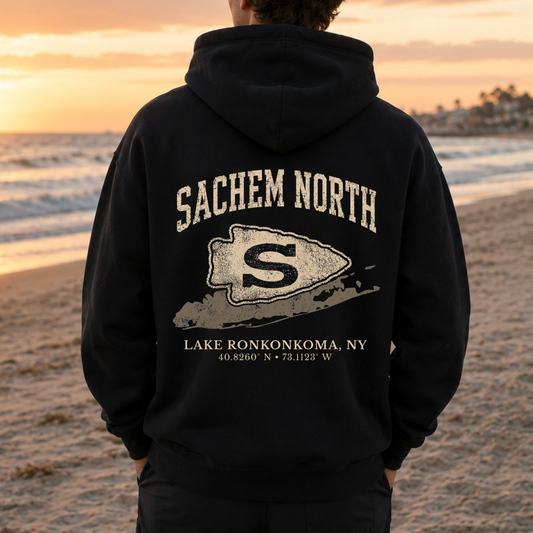 Sachem North – Classic Cotton – Black | Sachem North Football | Salt + Shore