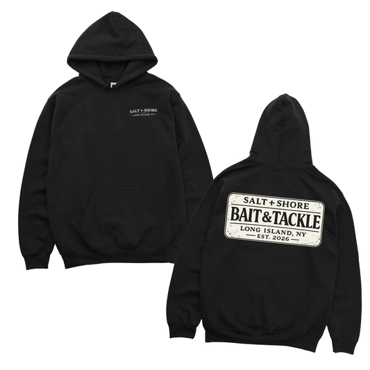 Salt + Shore Bait & Tackle  – YOUTH – Classic Cotton – Black | Salt + Shore