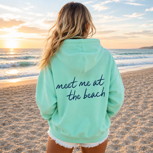 Meet Me at the Beach – Premium Garment-Dyed – Coastal Mint | Salt + Shore