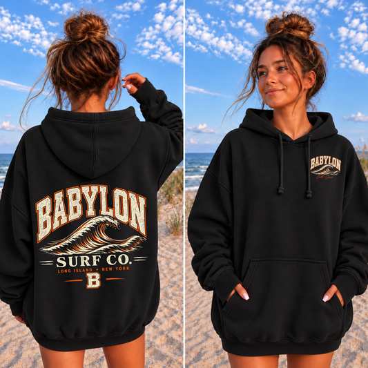 Babylon Surf Co. – Classic Cotton – Black | Babylon | Salt + Shore