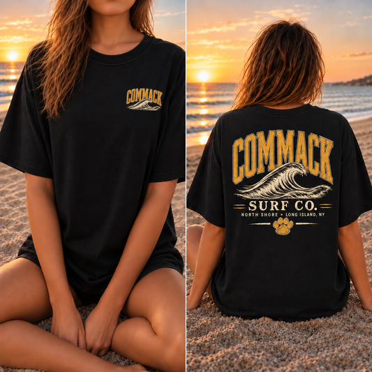 Commack Surf Co. – Classic Cotton – Black | Commack | Salt + Shore