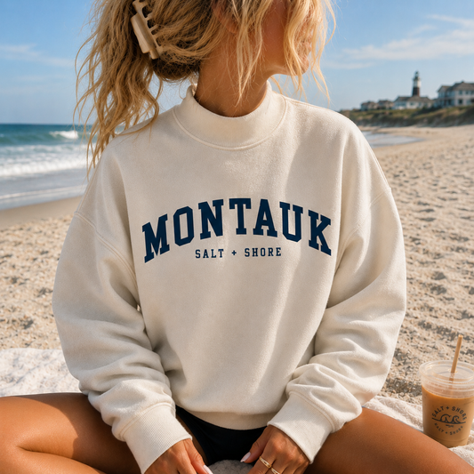 Montauk – Premium Coastal Mock Neck | Salt + Shore
