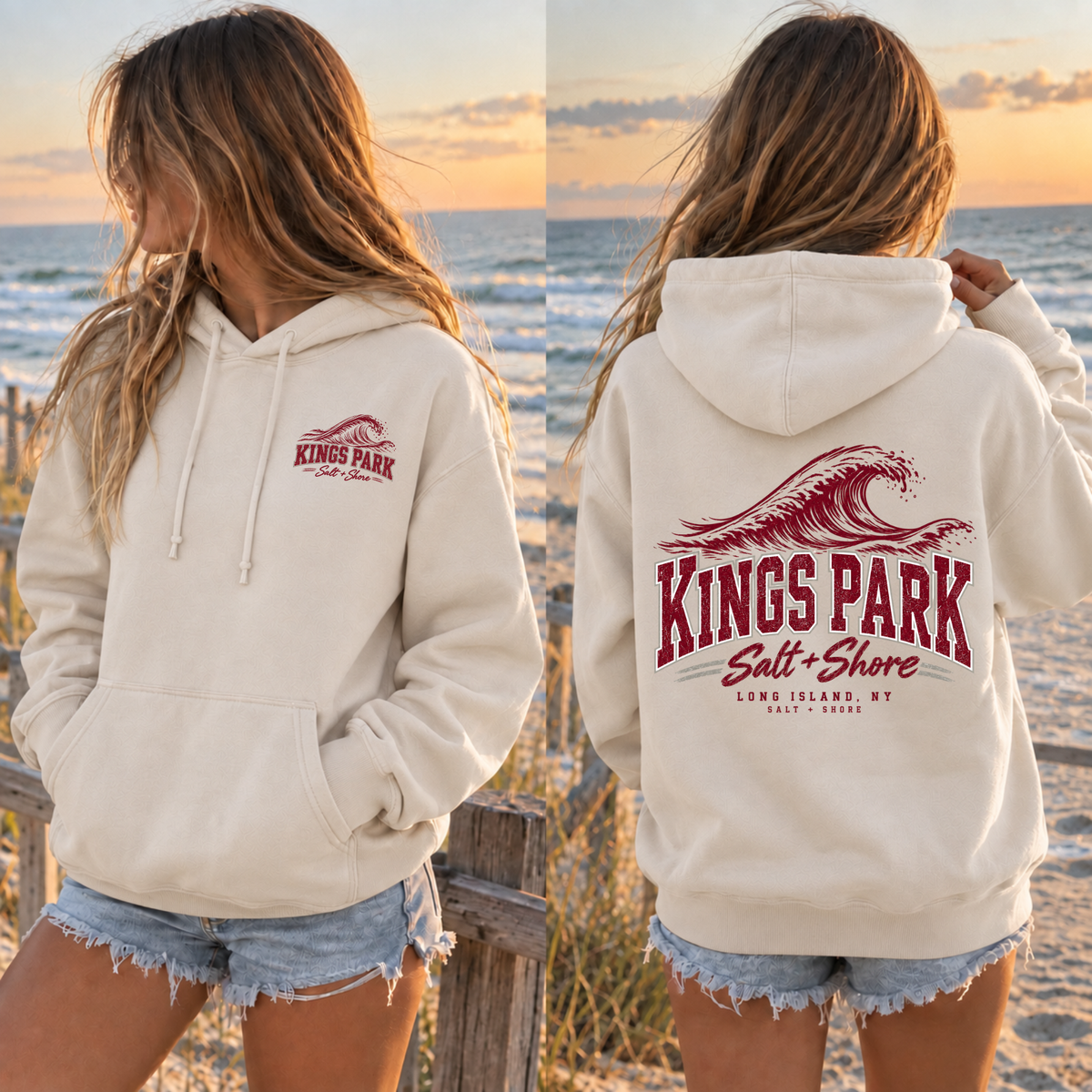 Kings Park Breaker – Premium Garment-Dyed – Bone | Kings Park | Salt + Shore
