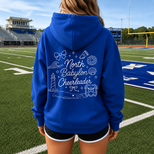 North Babylon Cheerleader – Classic Cotton – Deep Water | North Babylon Cheer | Salt + Shore