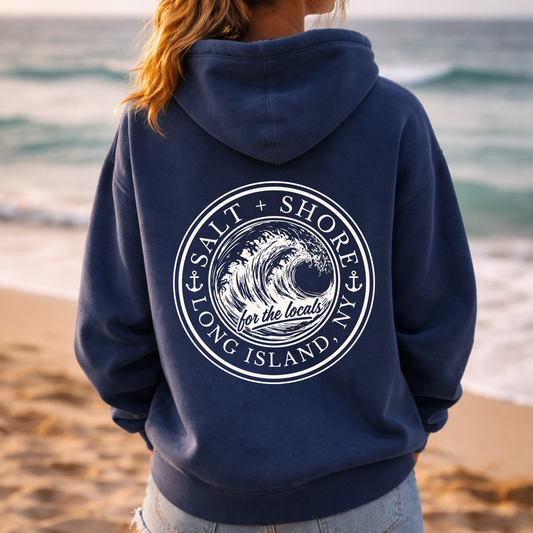 Locals Wave – Classic Cotton – Navy | Salt + Shore