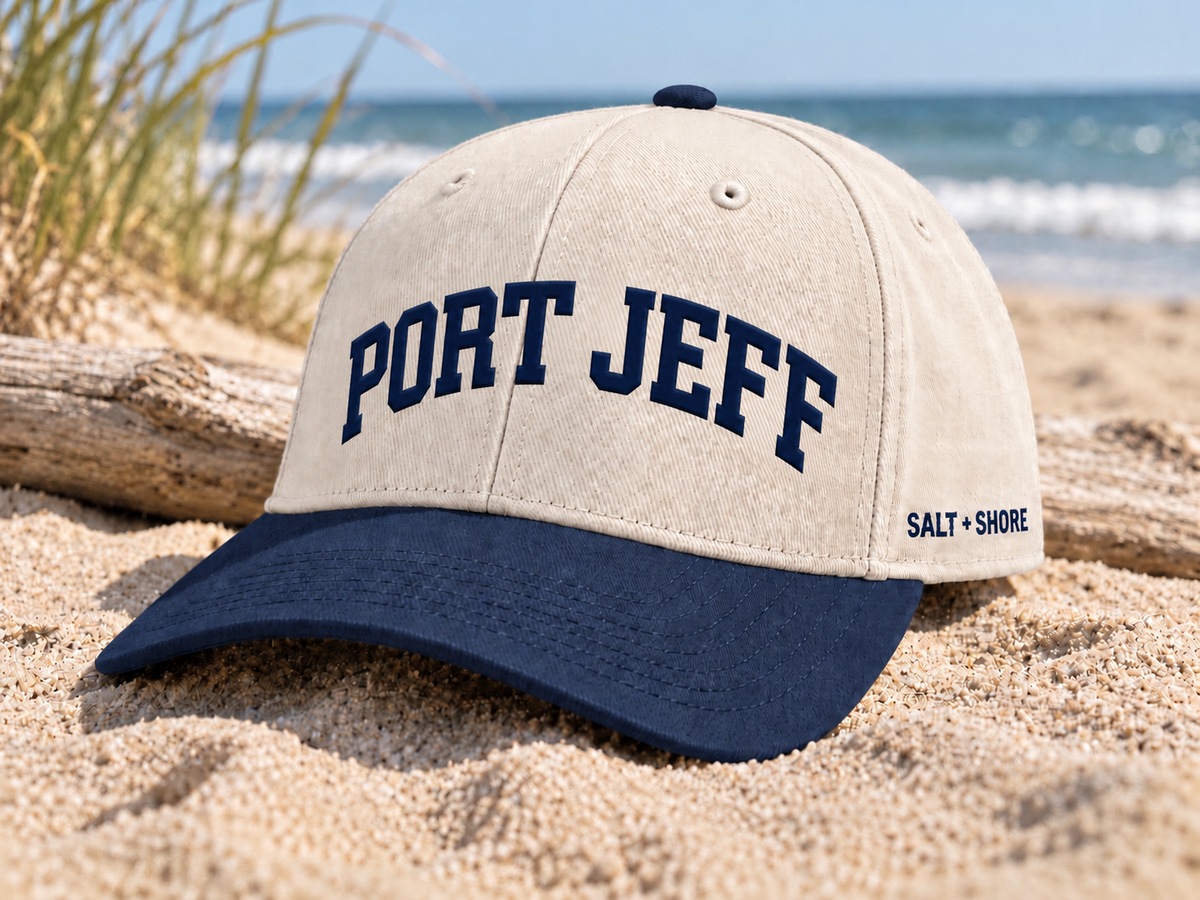 Port Jeff Collegiate Hat | Port Jeff | Salt + Shore