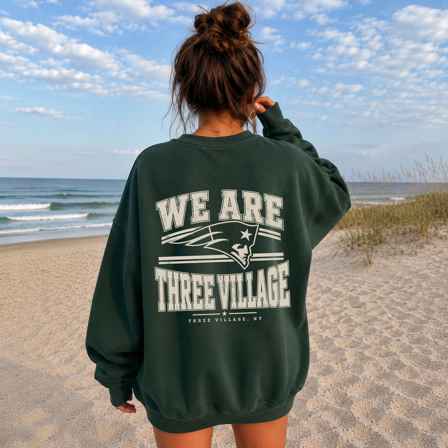 We are Three Village – Premium Garment-Dyed – Coastal Pine| Three Village | Salt + Shore