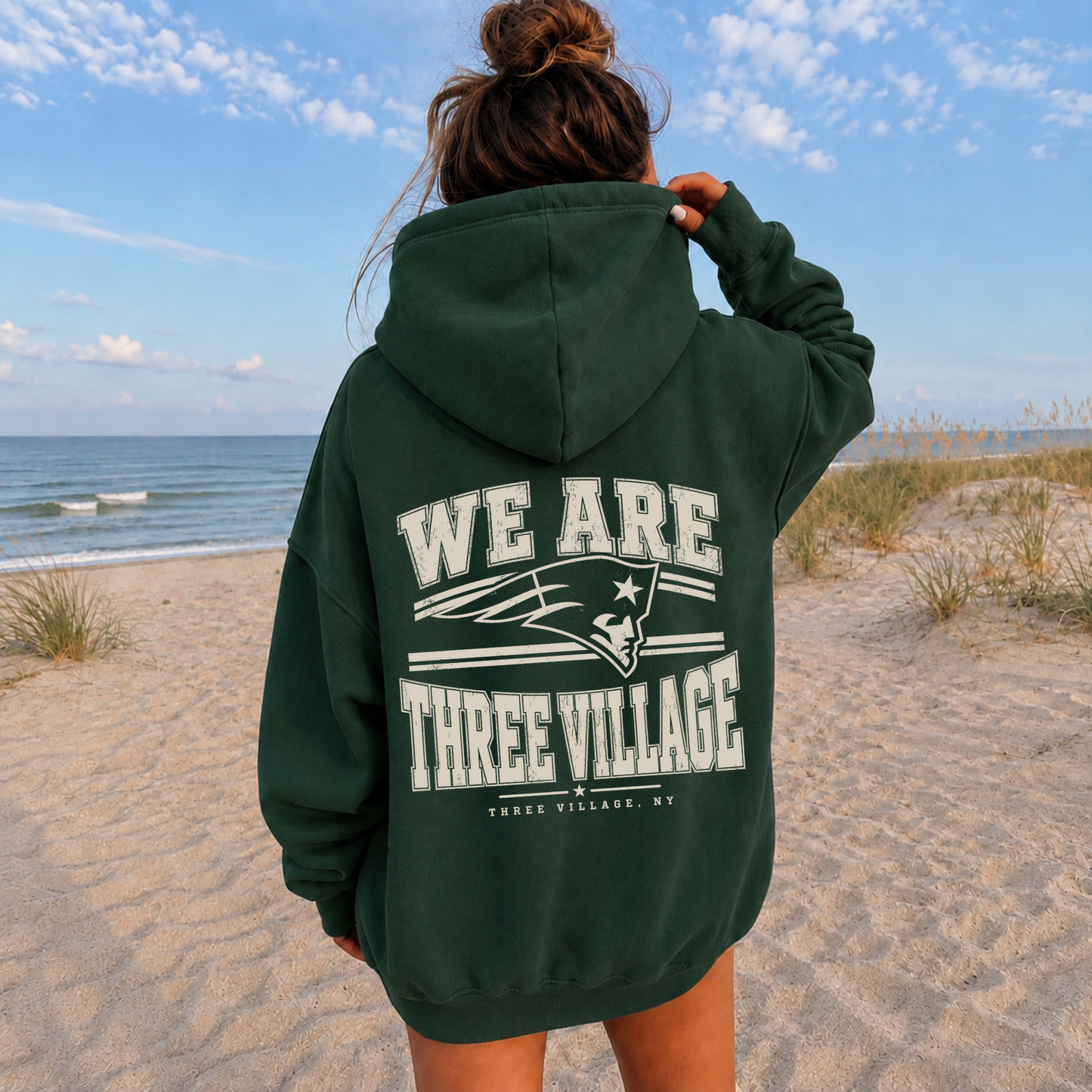 We Are Three Village – Classic Cotton – Dune Pine | Three Village | Salt + Shore