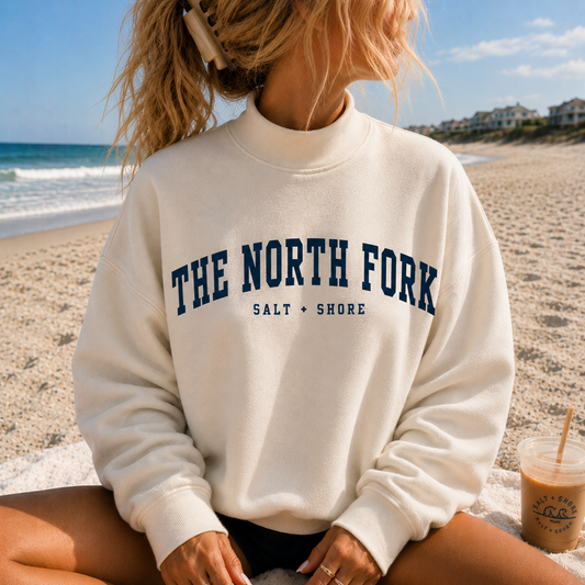The North Fork – Premium Coastal Mock Neck | Salt + Shore