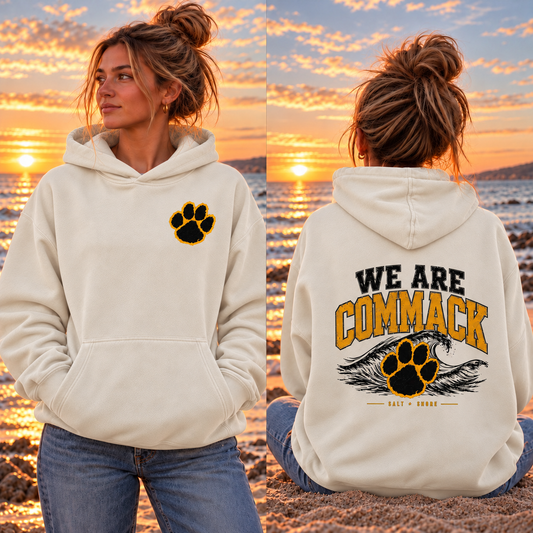 We Are Commack – Premium Garment-Dyed – Bone | Commack | Salt + Shore