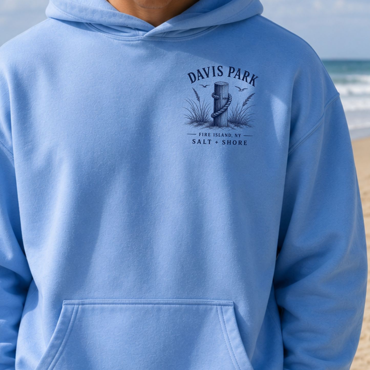 Davis Park Days – Classic Cotton – C. Blue | Salt + Shore
