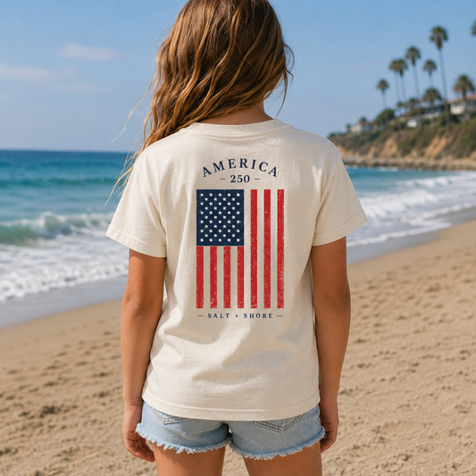 Long Island USA – YOUTH – Classic Cotton – Sand | Salt + Shore