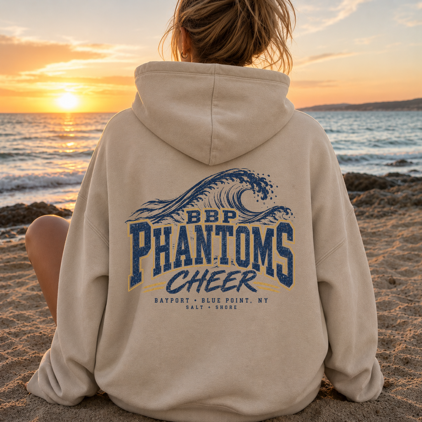 BBP Phantoms Cheer Wave – Classic Cotton – Sand | BBP Phantoms | Salt + Shore