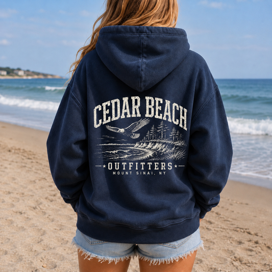 Cedar Beach – Premium Garment-Dyed – Washed Navy | Salt + Shore