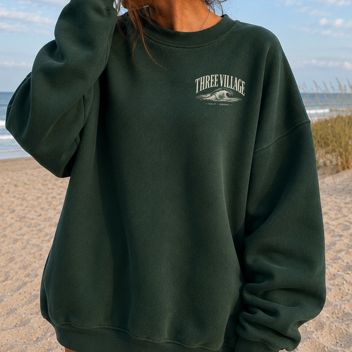 Three Village Wayfinder – Premium Garment-Dyed – Coastal Pine| Three Village | Salt + Shore