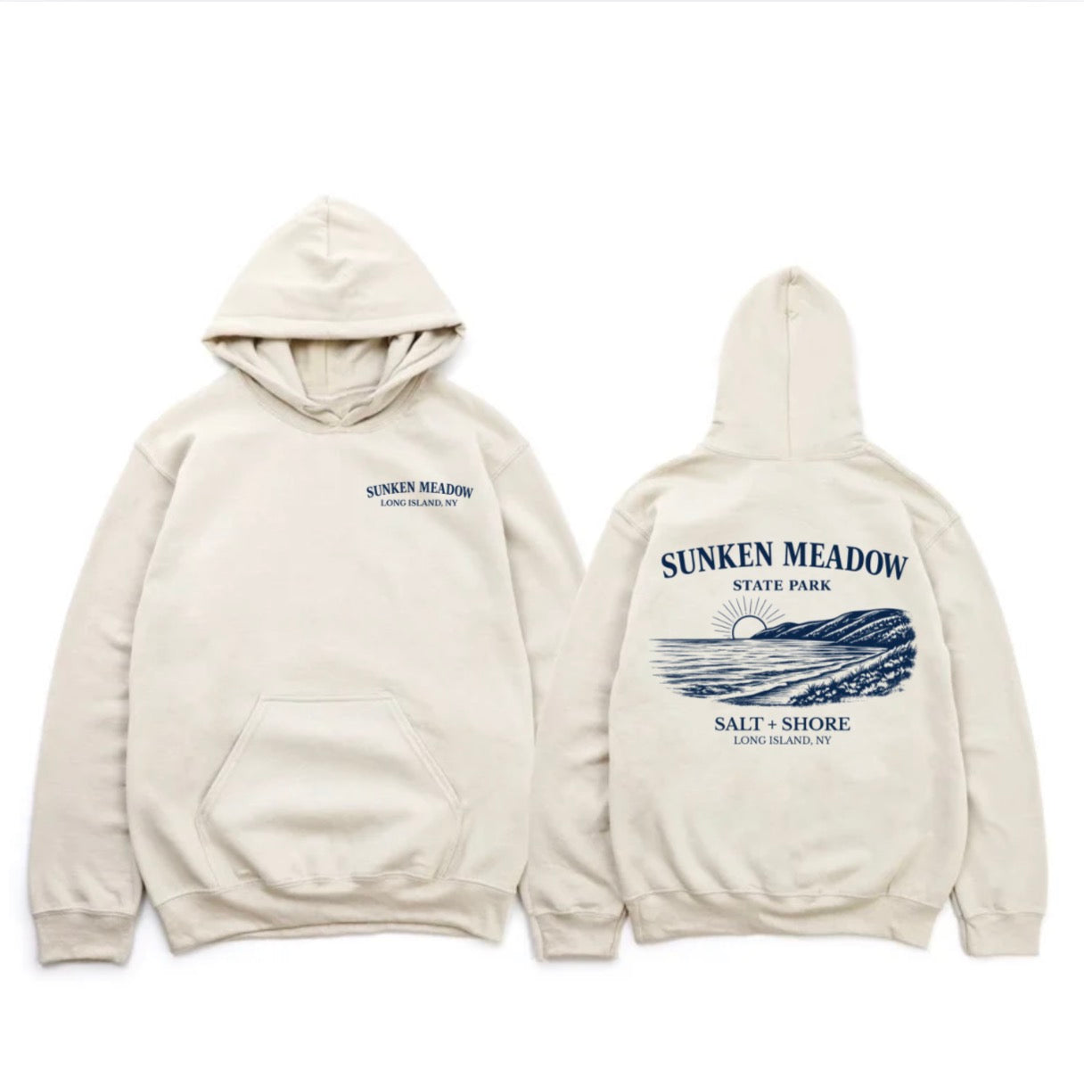 Sunken Meadow Shoreline – Classic Cotton – Sand | Salt + Shore