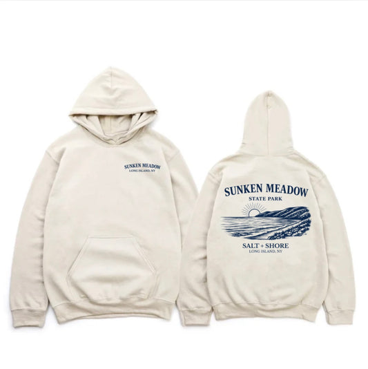 Sunken Meadow Shoreline – Classic Cotton – Sand | Salt + Shore