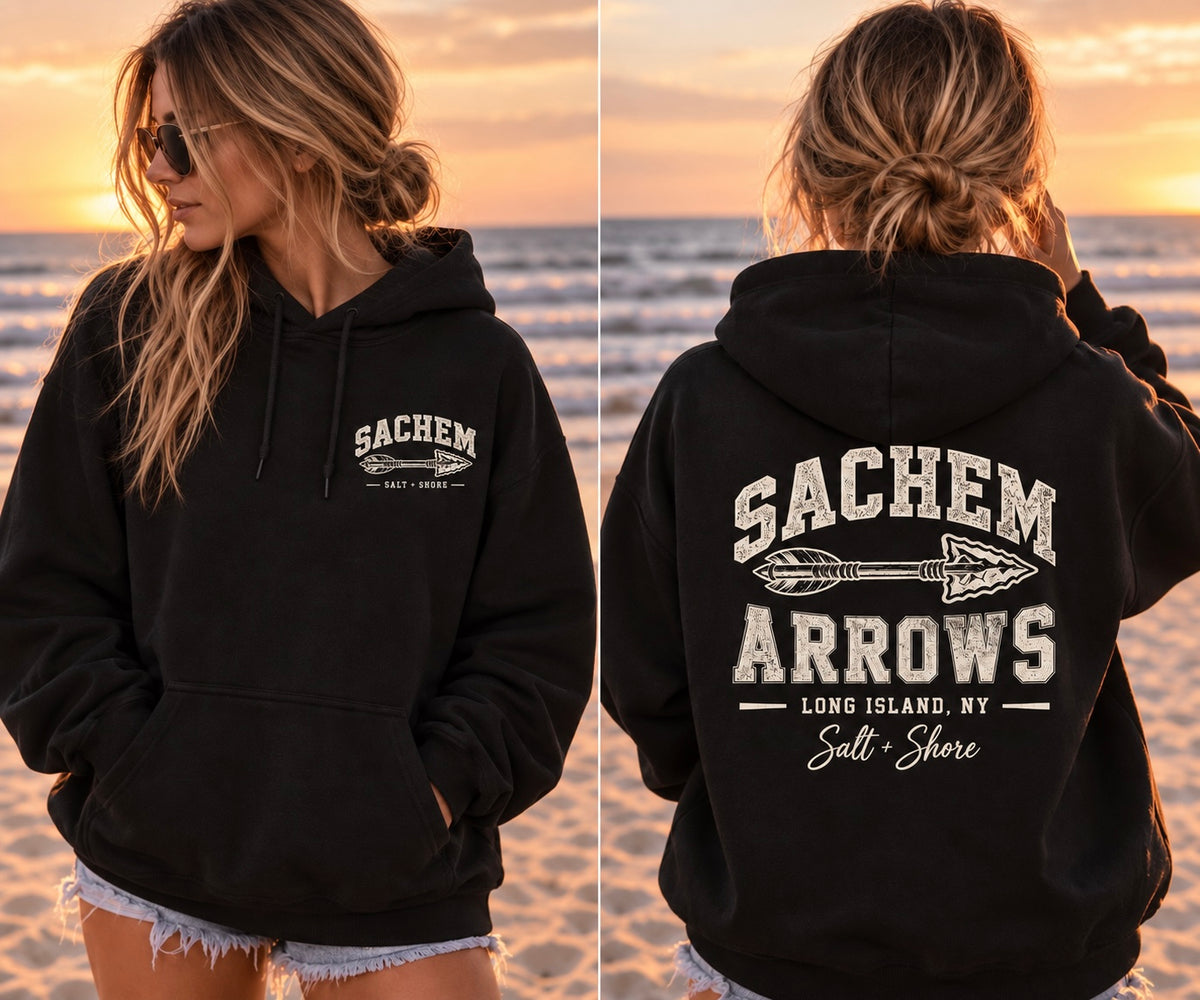 Sachem Arrows Heritage – Classic Cotton – Black | Salt + Shore