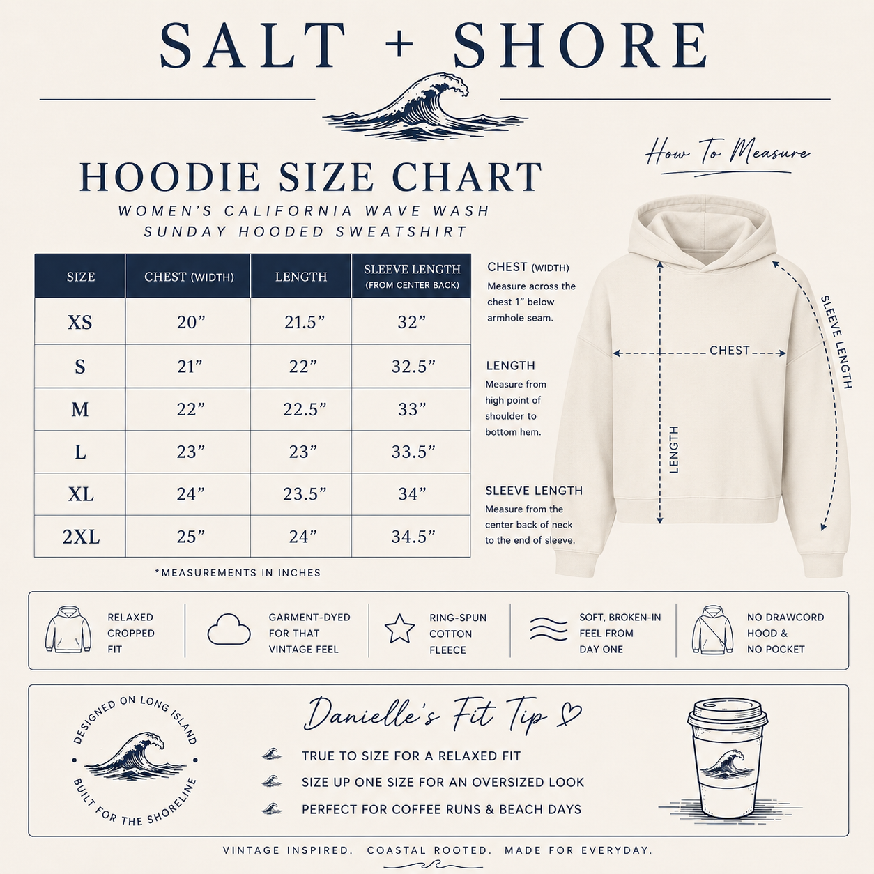 Long Island Wayfinder Sunday Lounge Set – Premium Garment-Dyed – Black | Salt + Shore