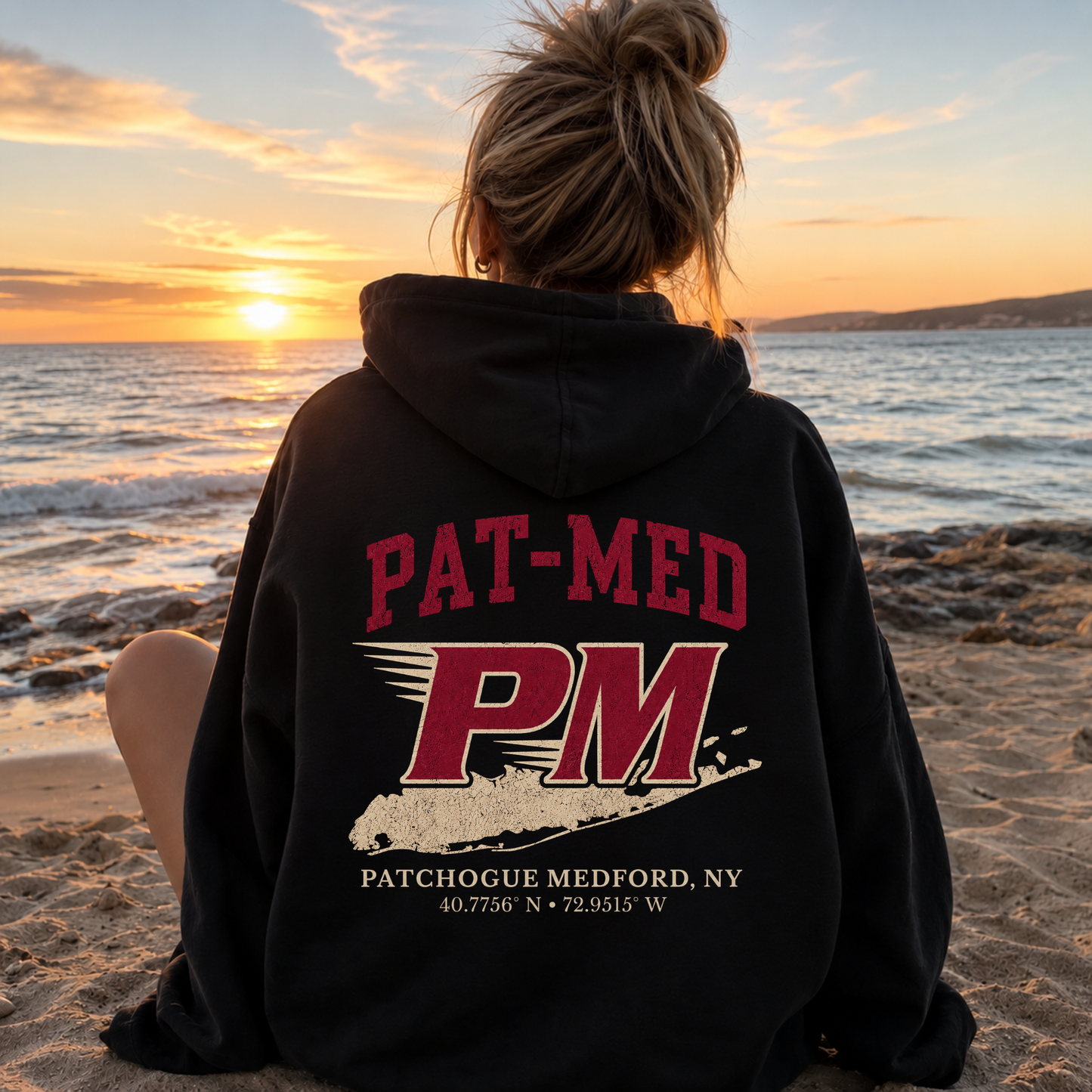 Pat-Med – Classic Cotton – Black | PM Cheer | Salt + Shore