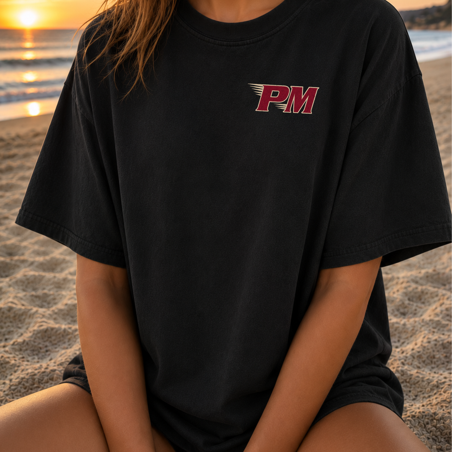 We Are Pat-Med – Premium Garment-Dyed – Washed Black | PM Cheer | Salt + Shore