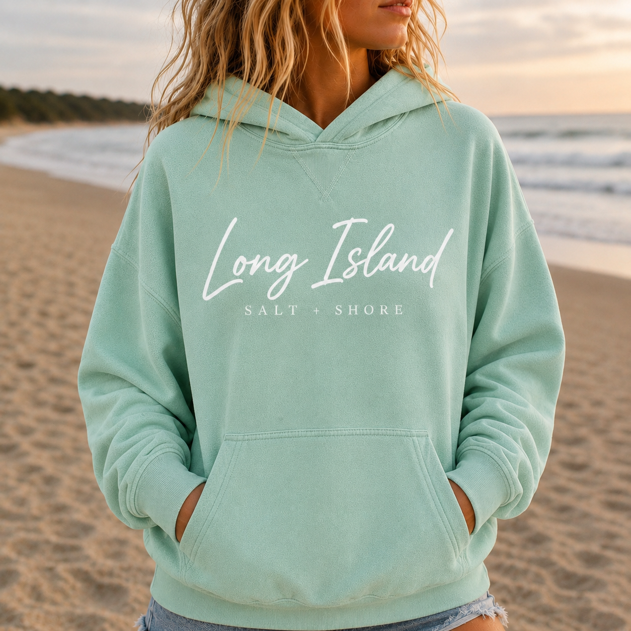 Long Island Signature – Premium Vintage Wash - Coastal Mint | Salt + Shore