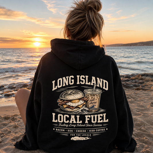 Long Island Local Fuel – Classic Cotton – Black | Salt + Shore