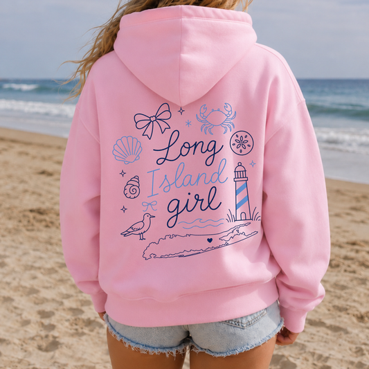 Long Island Girl – Classic Cotton – Seashell Pink | Salt + Shore