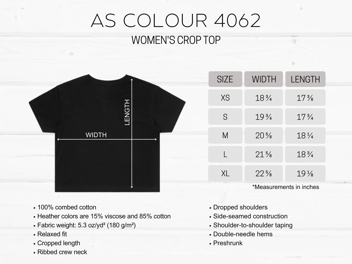 Salty Babe Cropped Premium Garment- Dyed – Bone | Salt + Shore