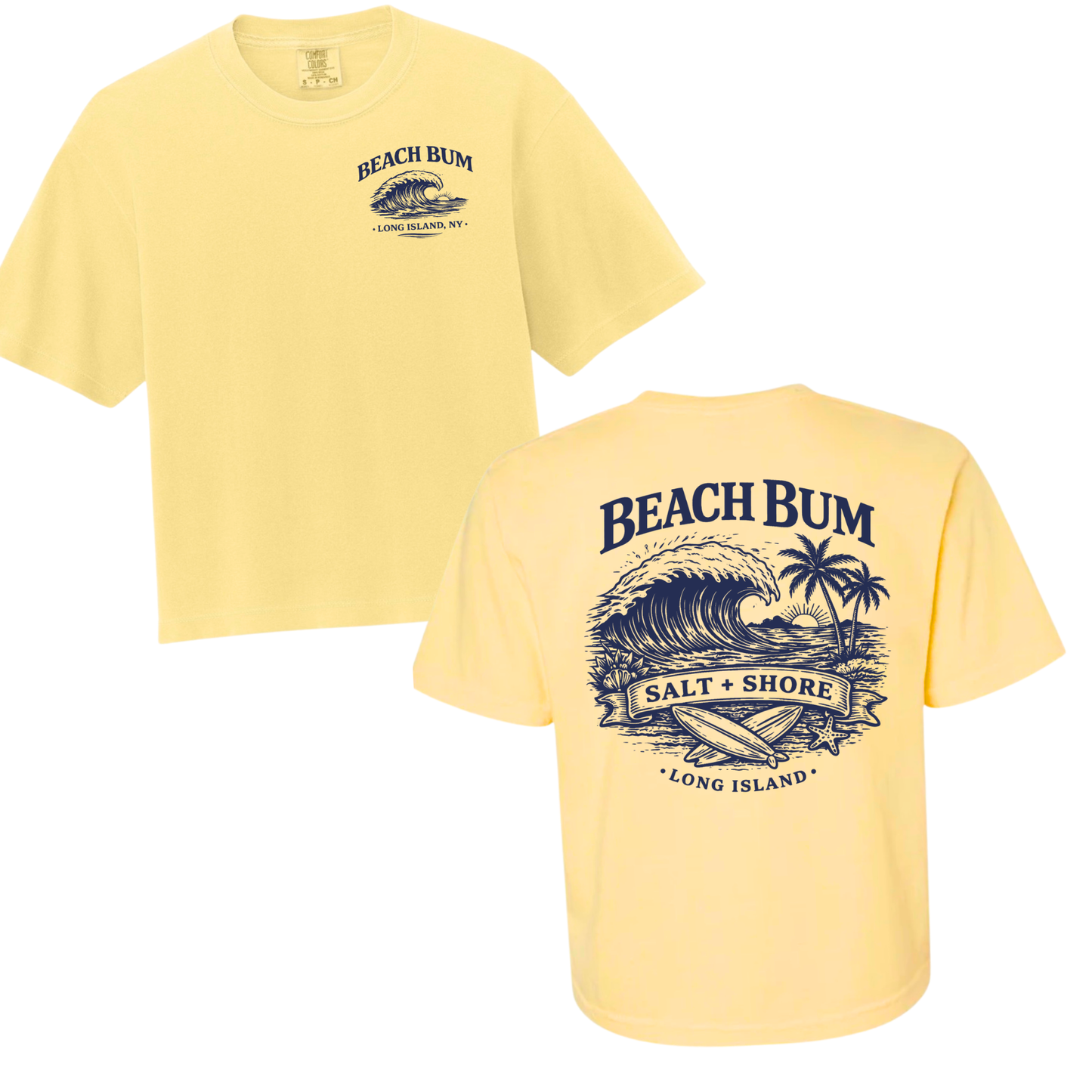 Beach Bum – Premium Garment-Dyed – Sunwashed Butter | Salt + Shore