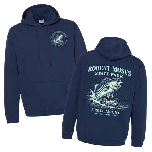 Robert Moses Tidebreaker – Premium Garment-Dyed – Washed Navy | Salt + Shore