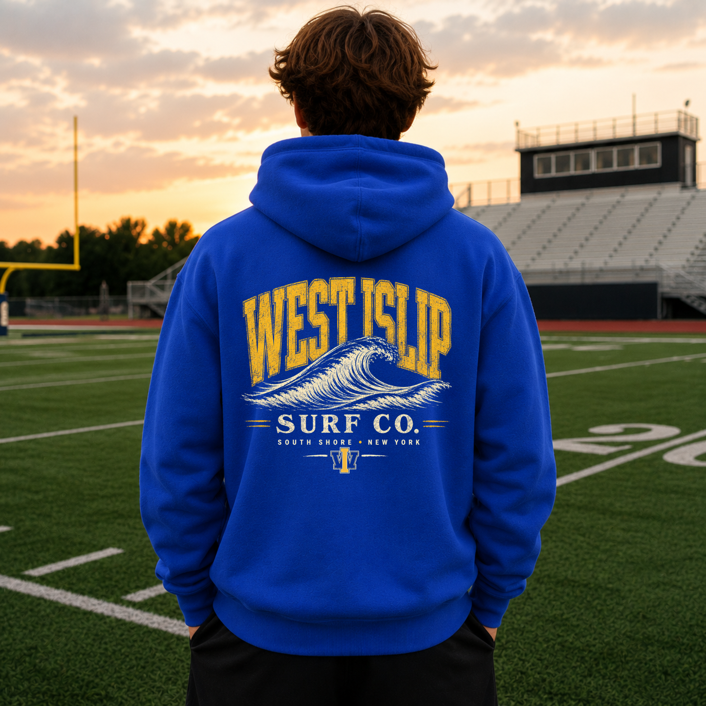 West Islip Surf Co. – Classic Cotton – Deep Water | West Islip | Salt + Shore