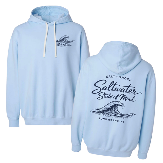 Saltwater State of Mind – Premium Garment-Dyed – Coastal Sky | Salt + Shore