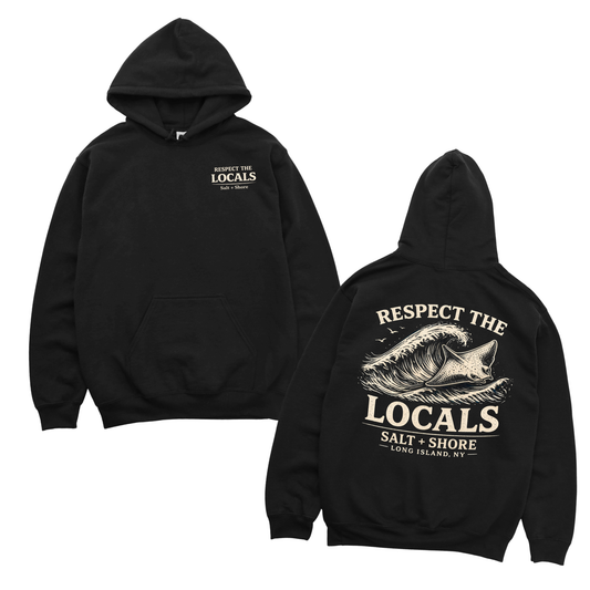 Respect the Locals – Classic Cotton – Black | Salt + Shore