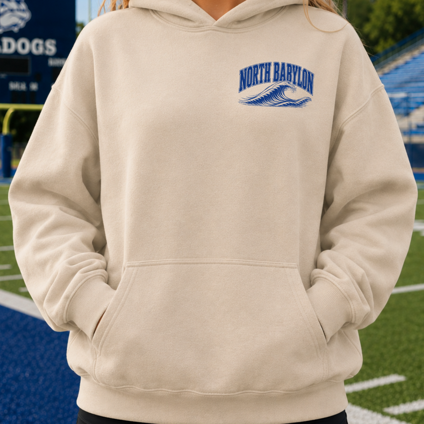 North Babylon Surf Co. – Premium Garment-Dyed – Bone | North Babylon Cheer | Salt + Shore