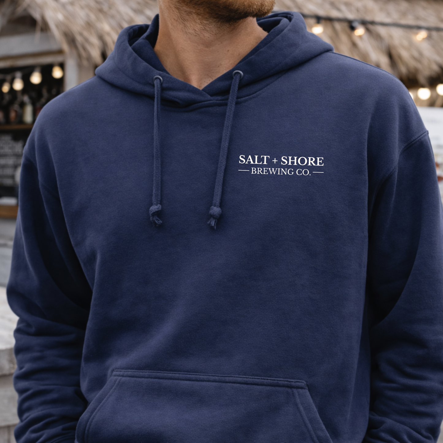 Salt + Shore Brewing Co. – Premium Garment-Dyed – Washed Navy | Salt + Shore