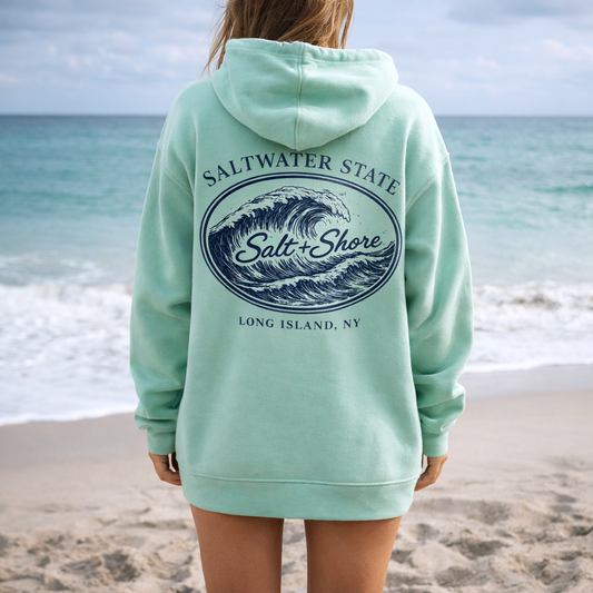 Saltwater State Classic – Premium Garment-Dyed – Coastal Mint | Salt + Shore