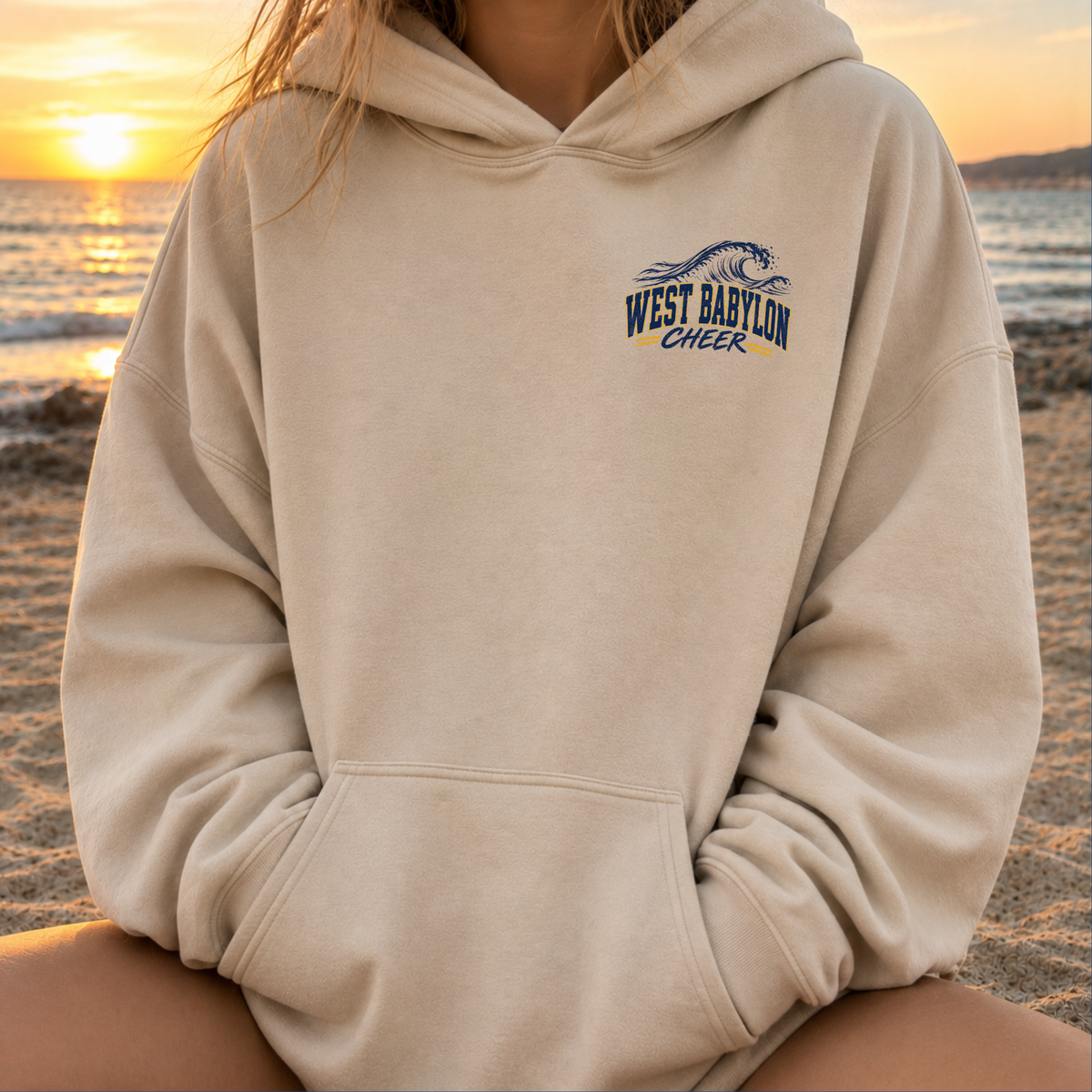 West Babylon Coastal Cheer – Classic Cotton – Sand | West Babylon Cheer | Salt + Shore