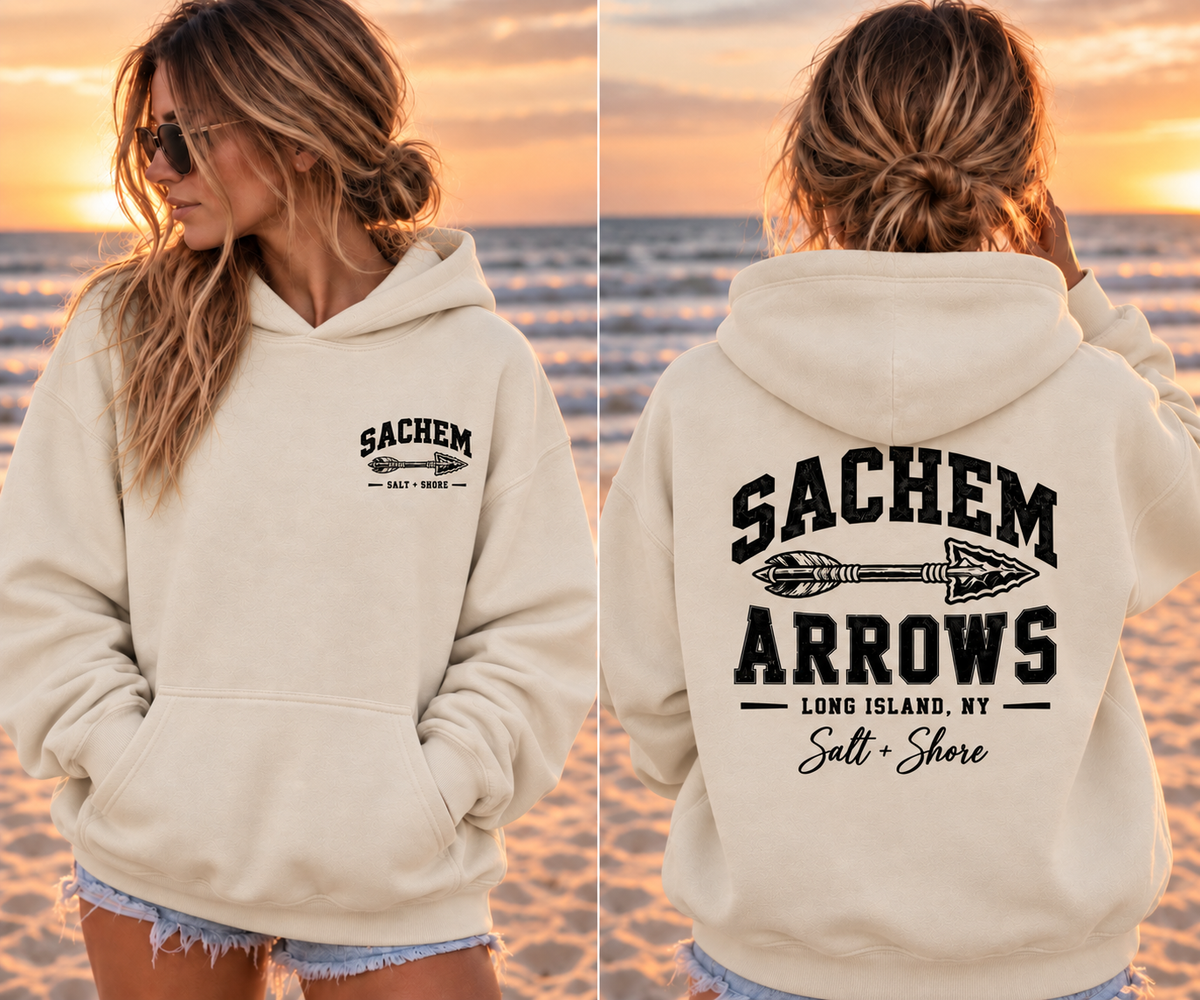 Sachem Arrows Heritage – Premium Garment-Dyed – Bone | Salt + Shore