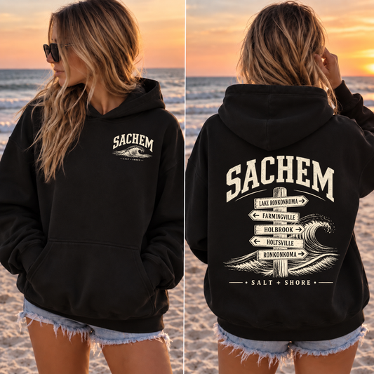 Sachem Wayfinder – Premium Garment-Dyed – Washed Black | Salt + Shore