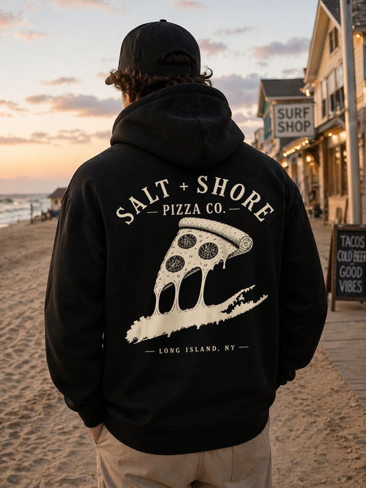 Salt + Shore Pizza Co. – Classic Cotton – Black | Salt + Shore