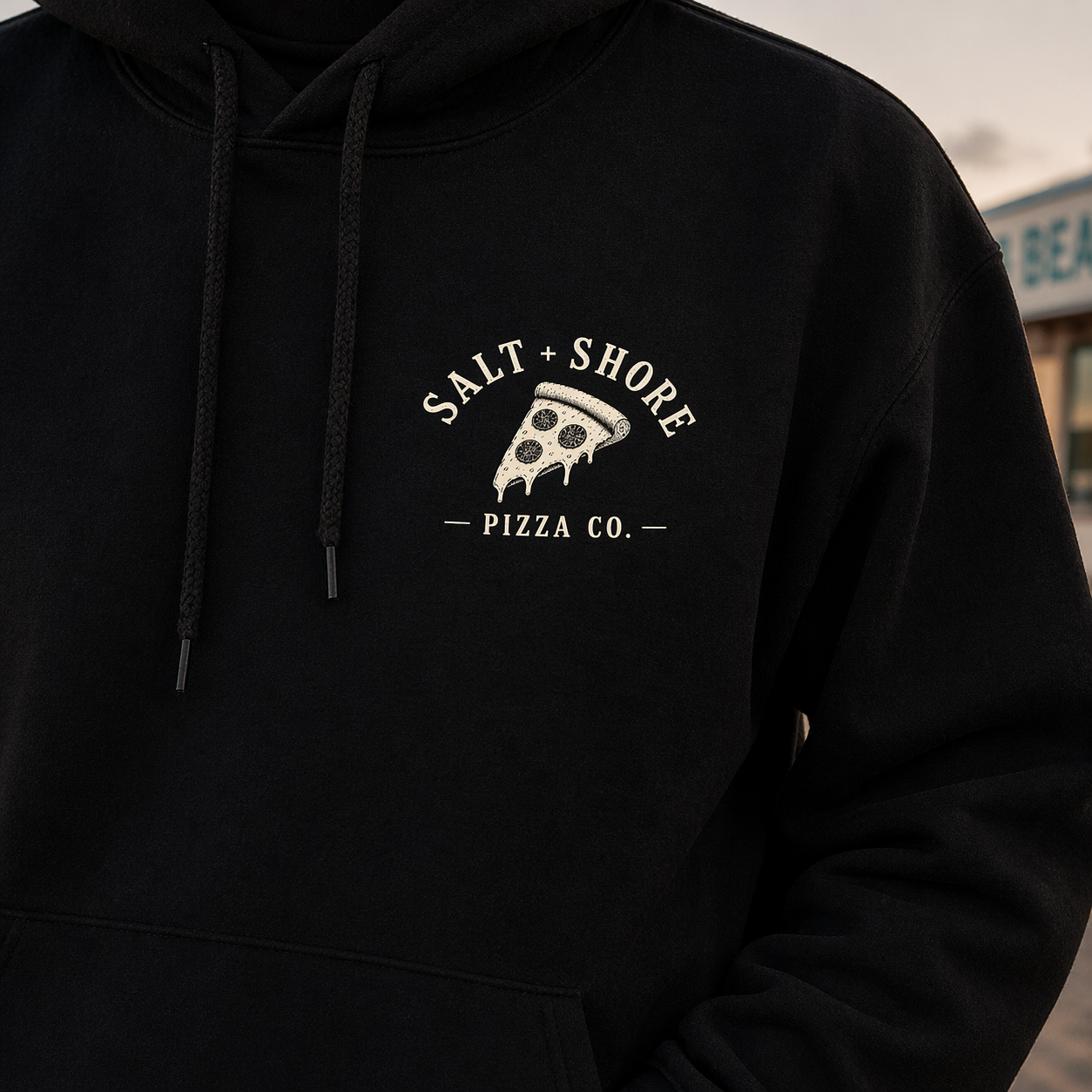 Salt + Shore Pizza Co. – Classic Cotton – Black | Salt + Shore